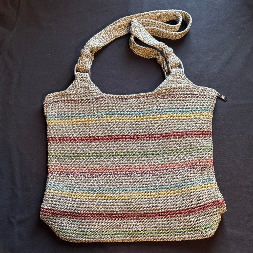 Multicolor Striped Women's Bag